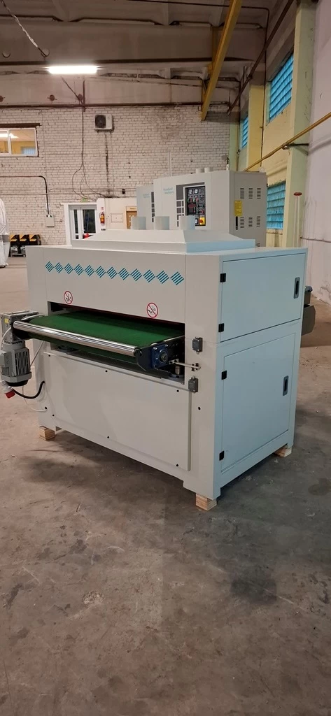 Šepetinės šlifavimo staklės WOODLAND MACHINERY su metaliniu šepečiu (naujos)