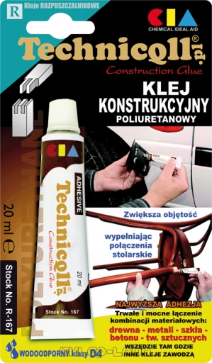 20ml KLIJAI KONSTRUKCINIAI TECHNIQLL R-167