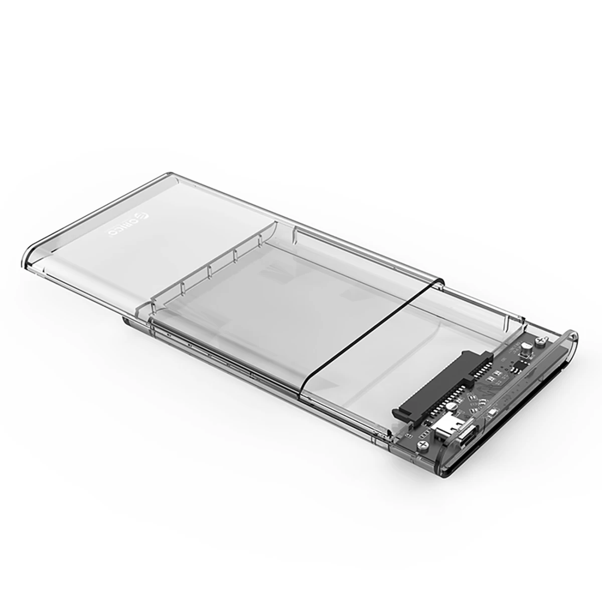 2139c3 2,5&#039;&#039; Hdd / Ssd Usb-c 5gb/s Korpusas - Skaidrus