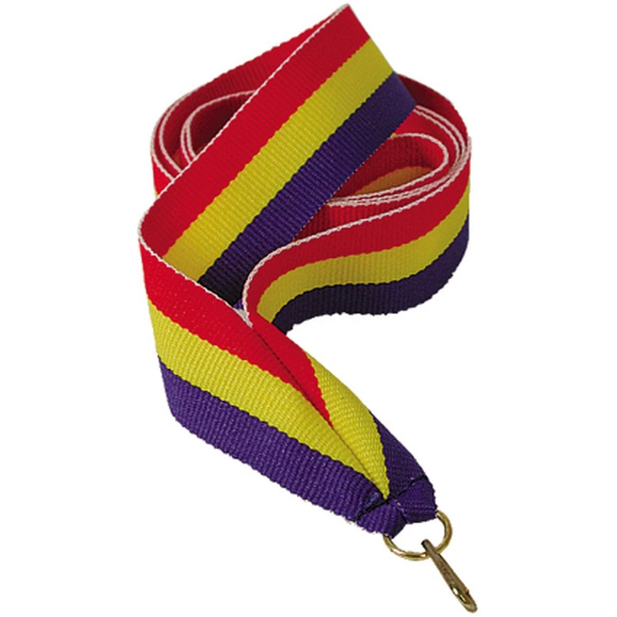 22 Mm Kaspinas - Raudona-geltona-mėlyna
