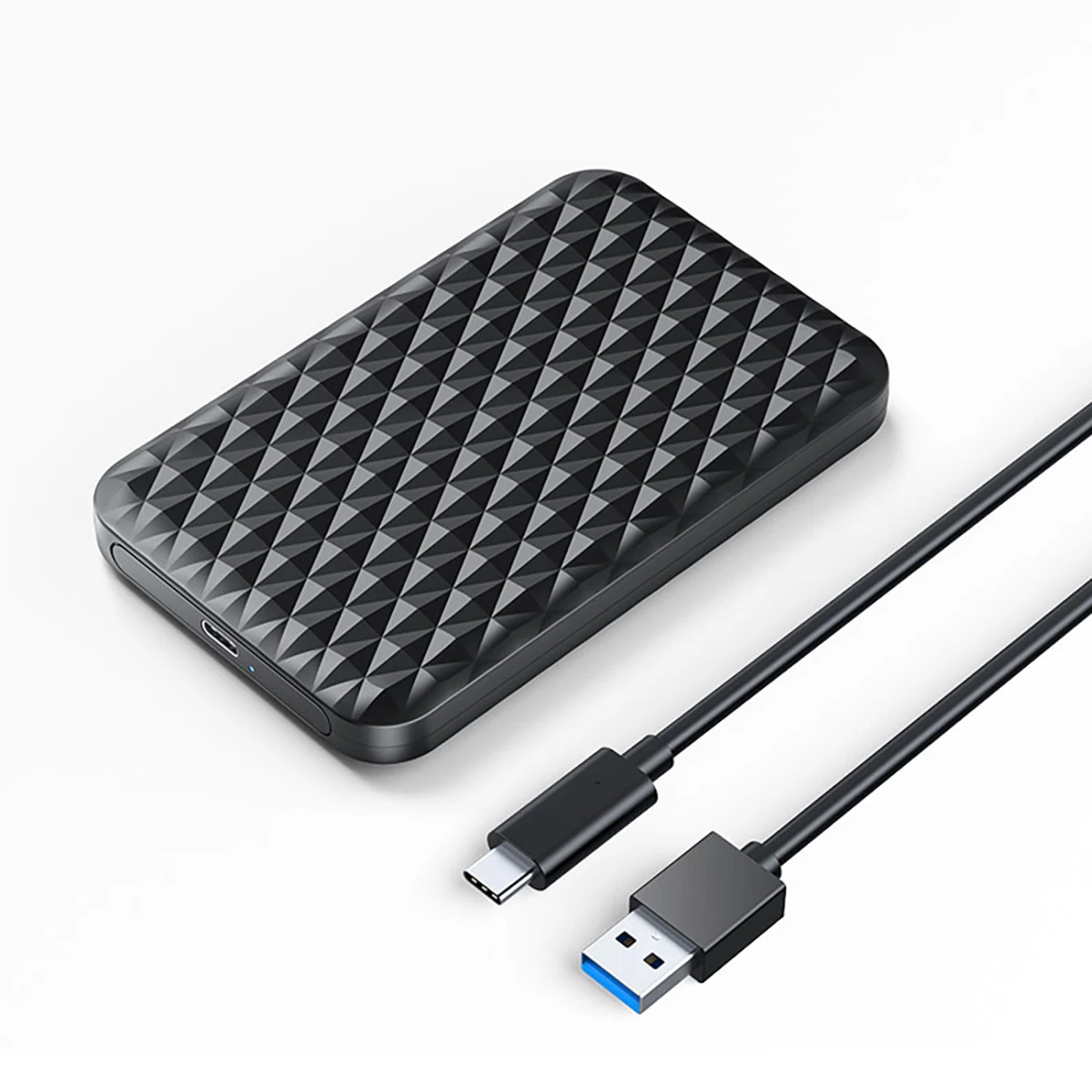 2520c3-v1 2,5&#039;&#039; Hdd / Ssd Korpusas Usb-c 5gb/s - Juodas