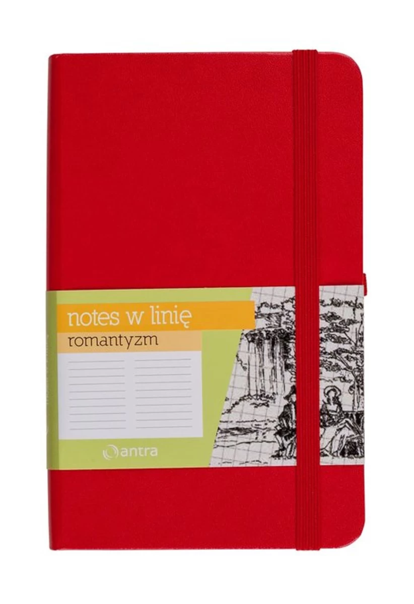 A5 Sąsiuvinis romanticism Red Line With Elastic Closure. A5 Sąsiuvinis romanticism Red Line With Elastic Closure.