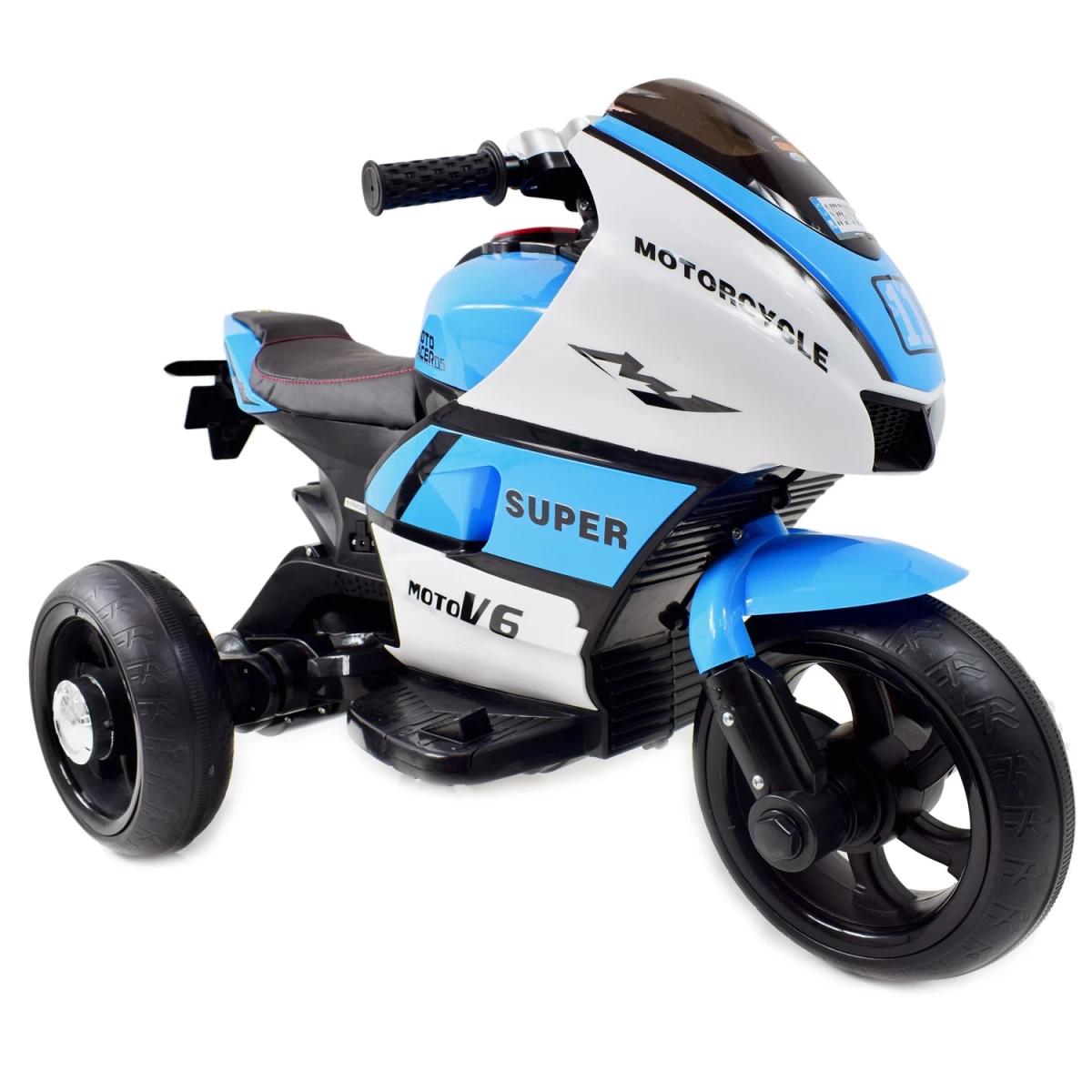 Didelis Motociklas Lenktynininkas Stiprus 2 Išskirtiniai, šviečiantys Ratai, 3 Ratai/ht5188