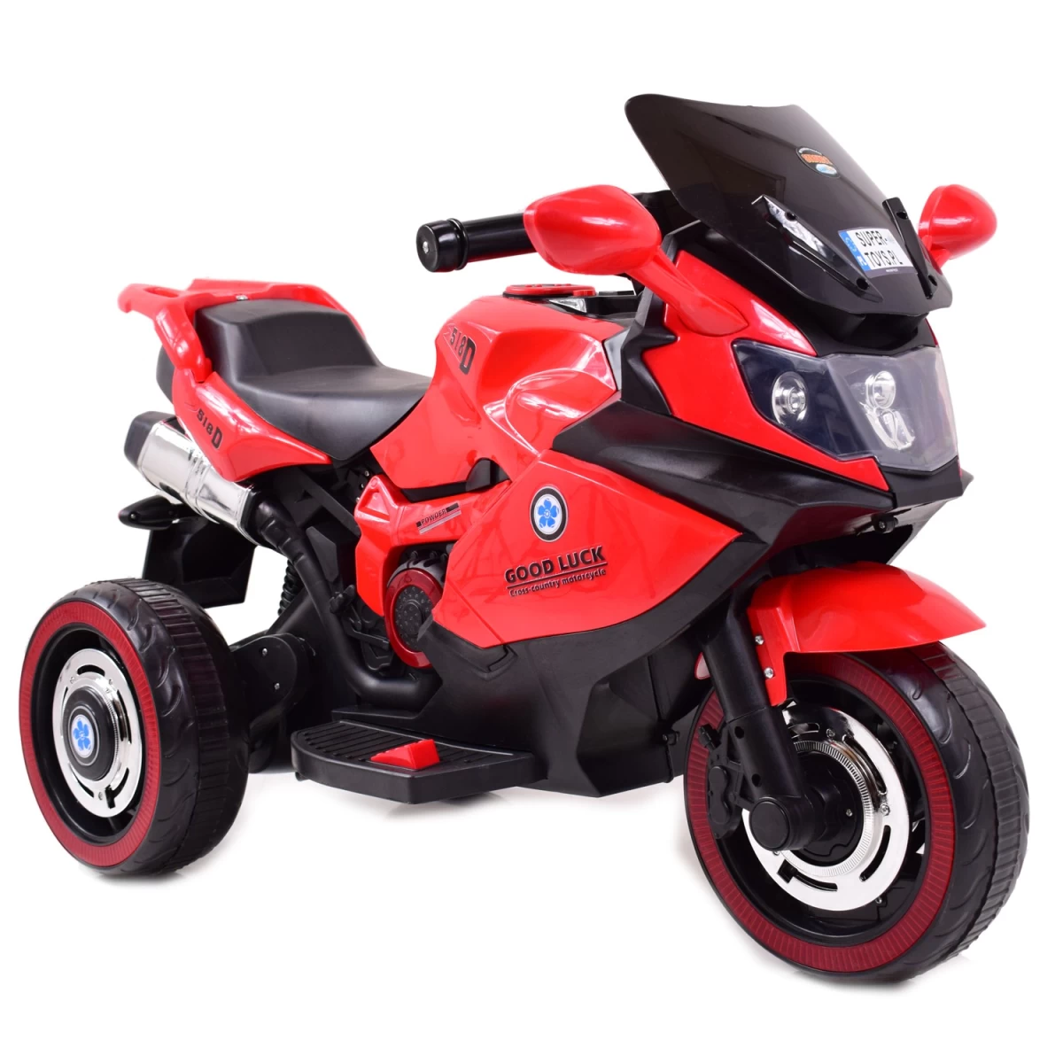Didelis Motociklas Lenktynininkas Stiprus 2 Išskirtiniai, šviečiantys Ratai/dlx518