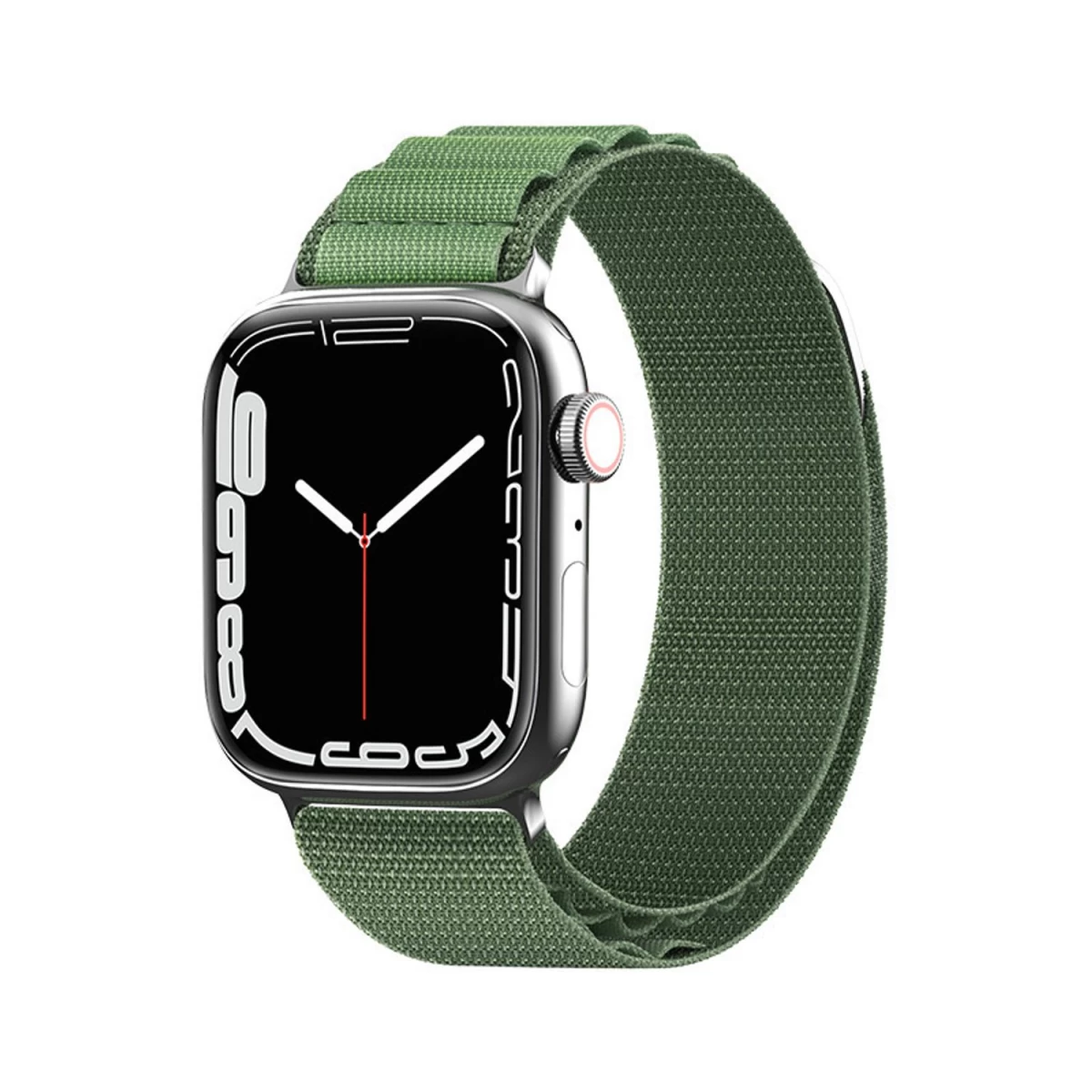 Dirželis Su Plienine Sagtimi alpine, Skirtas apple Watch 38/40/41 Mm - žalias