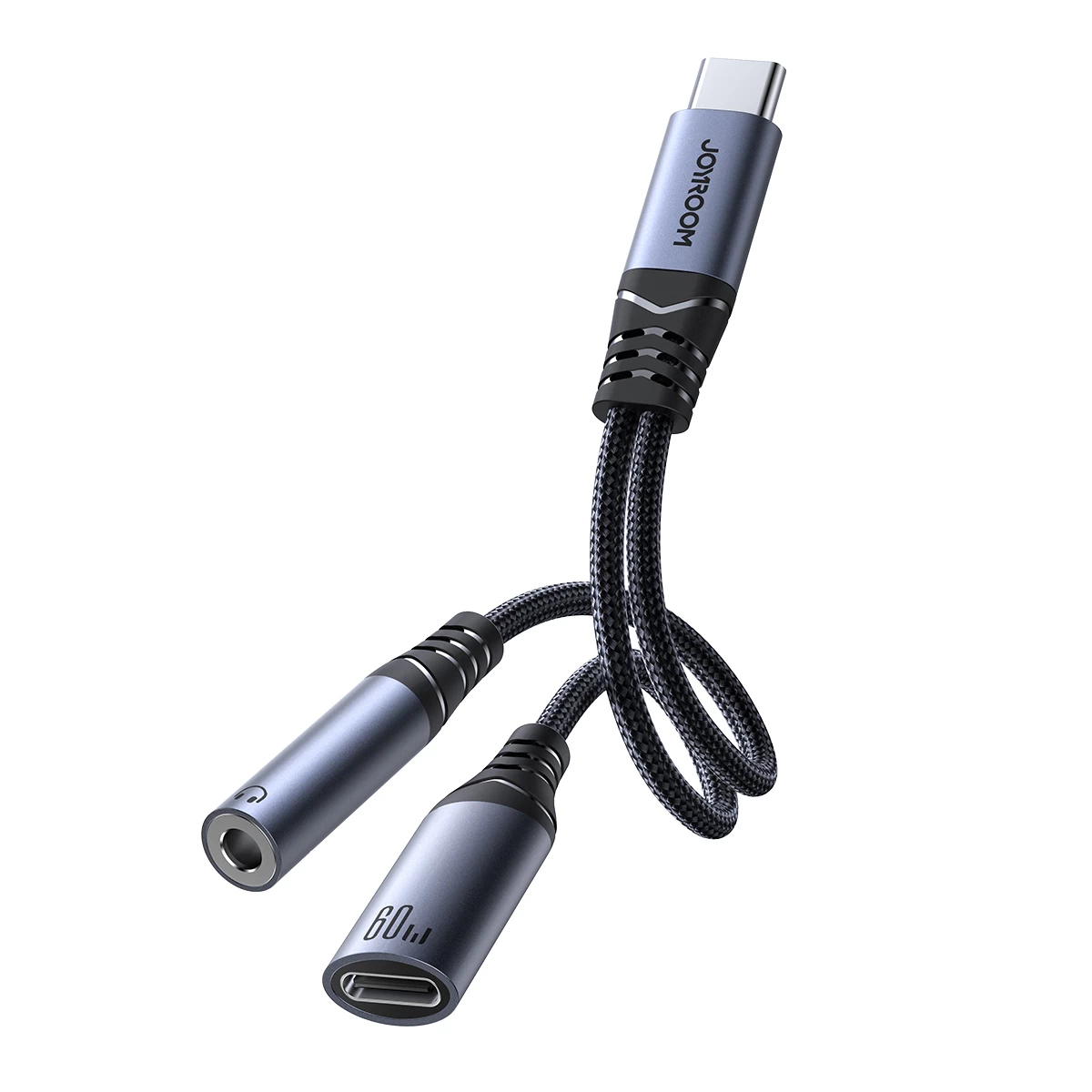 2in1 Adapterio įkroviklis + Ausinės Usb-c į Usb-c / Mini Jack 3,5 Mm Juodos Spalvos 2in1 Adapterio įkroviklis + Ausinės Usb-c į Usb-c / Mini Jack 3,5 Mm Juodos Spalvos