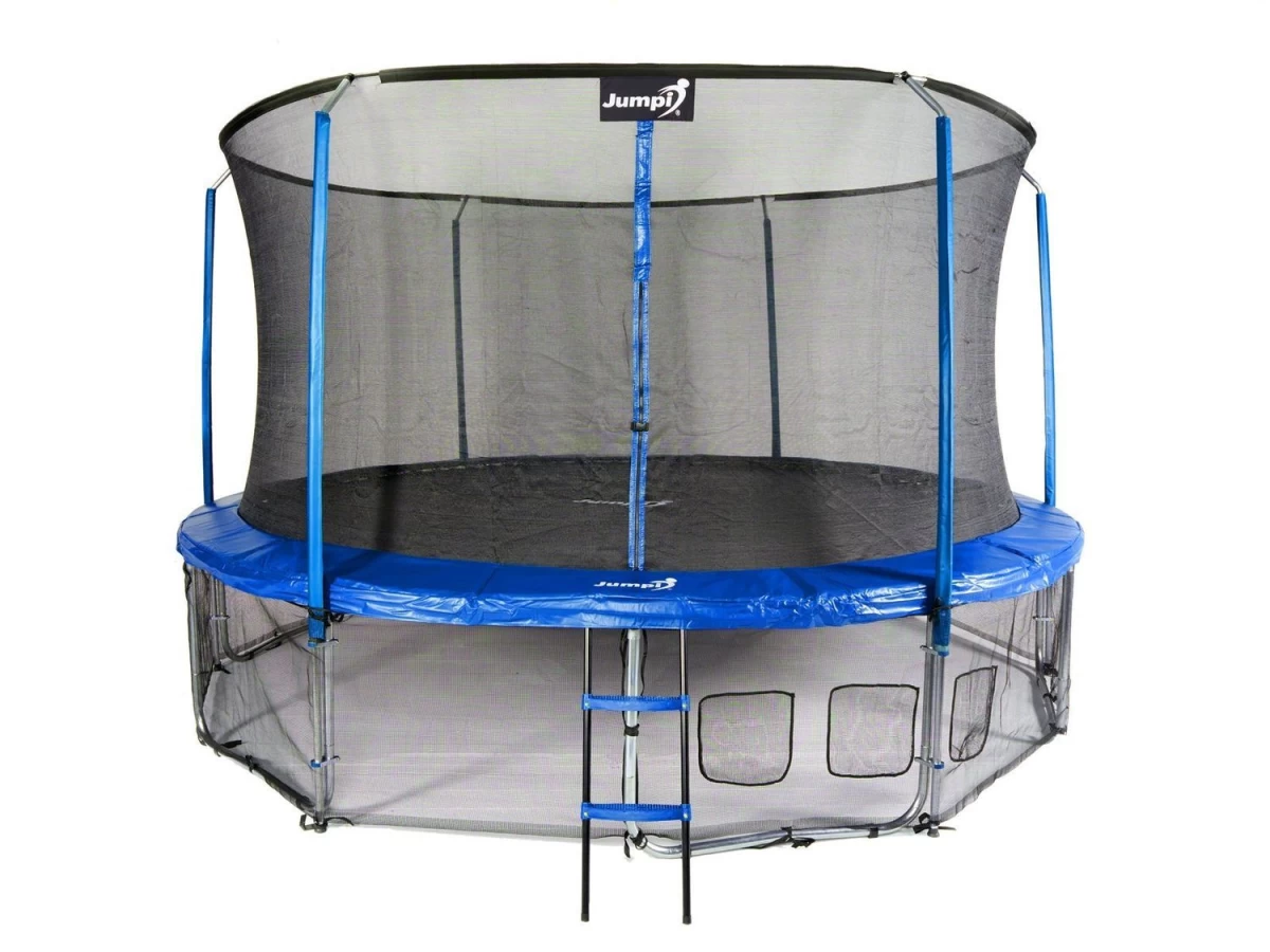 jumpi 435 Cm/14ft maxy Comfort Blue Sodo Batutas Su Vidaus Tinklu
