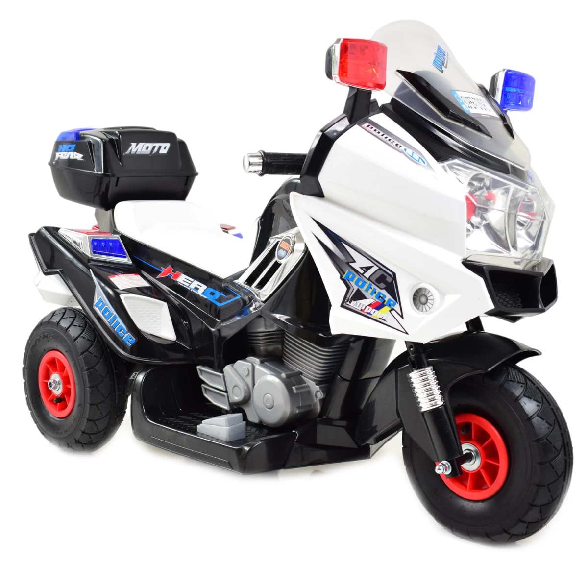 Mega Big Hero Motociklas Su Garsais Ant Pripučiamų Ratų Naujas / 8815 12 V