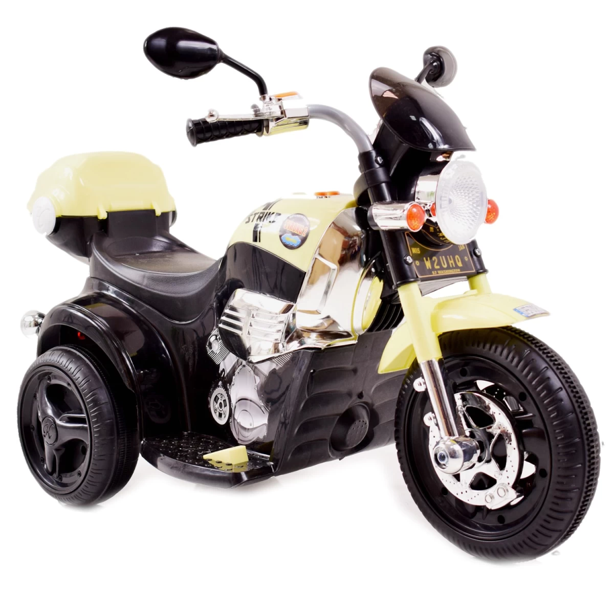 Motociklas Chopper Sport Su Bagažine, Gaidžiu Ir Garsais/x818