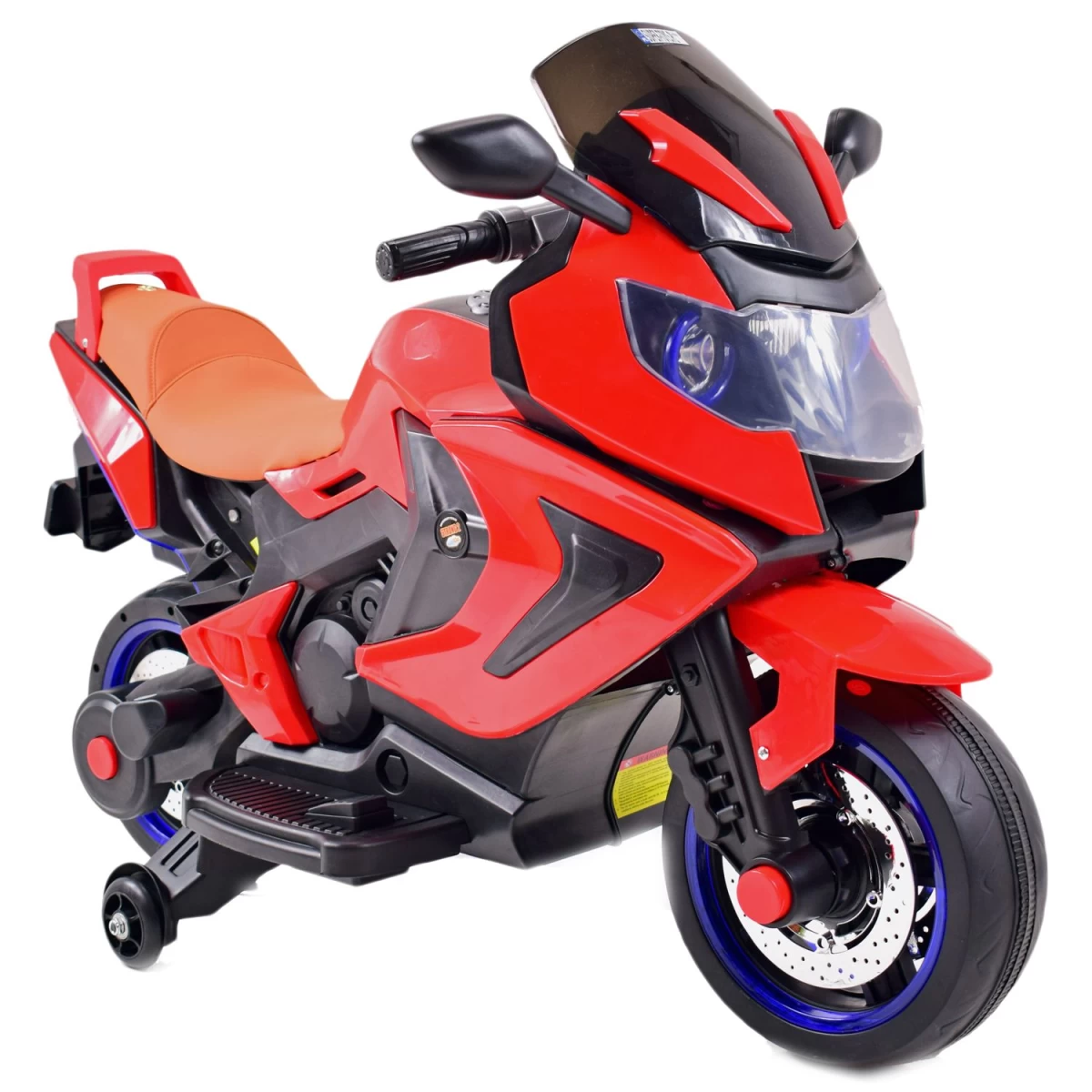 Naujausias Motociklas Lenktynininkas, šviečiantys Ratai, Skydelis, Garsai, Oda/3188fl