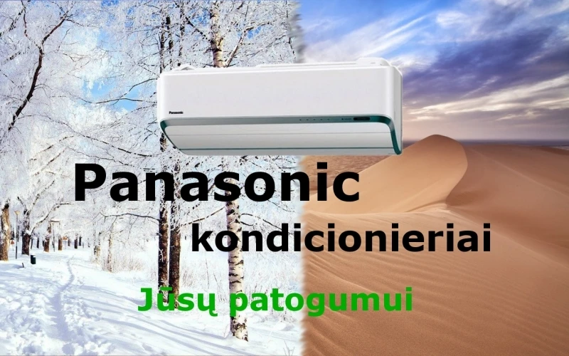 Panasonic Aquarea oras - vanduo šilumos siurbliai