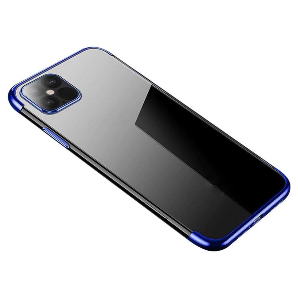 Skaidrios Spalvos Korpuso Gelinis Dangtelis Su Metaliniu Rėmeliu Xiaomi Redmi Note 11s / Note 11 Blue Skaidrios Spalvos Korpuso Gelinis Dangtelis Su Metaliniu Rėmeliu Xiaomi Redmi Note 11s / Note 11 Blue