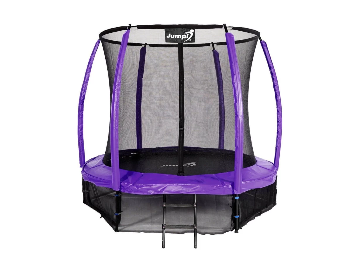 Sodo Batutas Jumpi 252cm/8ft Maxy Comfort Plus Purple Su Vidiniu Tinklu