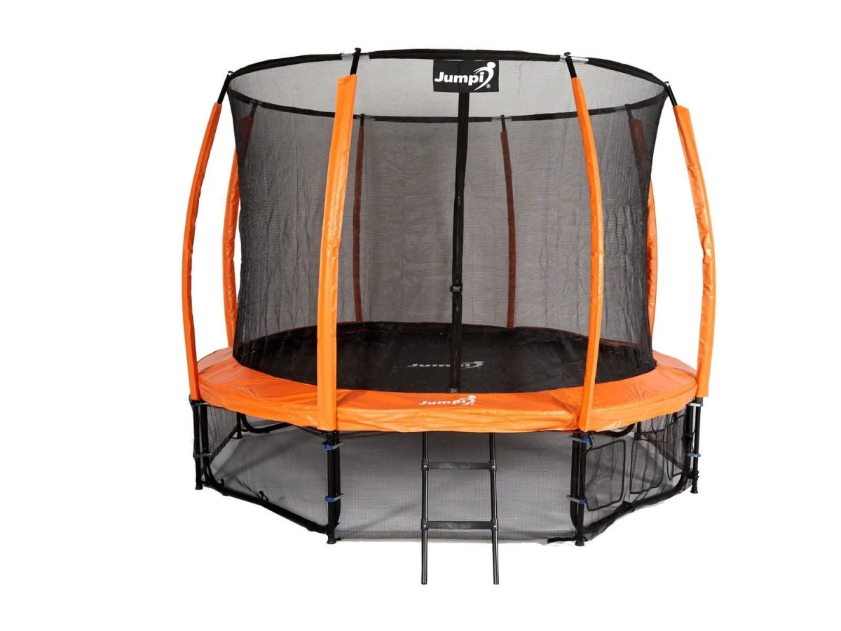 Sodo Batutas Jumpi 374cm/12ft Maxy Comfort Plus Orange Su Vidiniu Tinklu