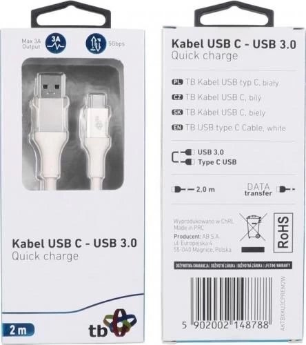 Usb Kabelis Tb Usb-c 2