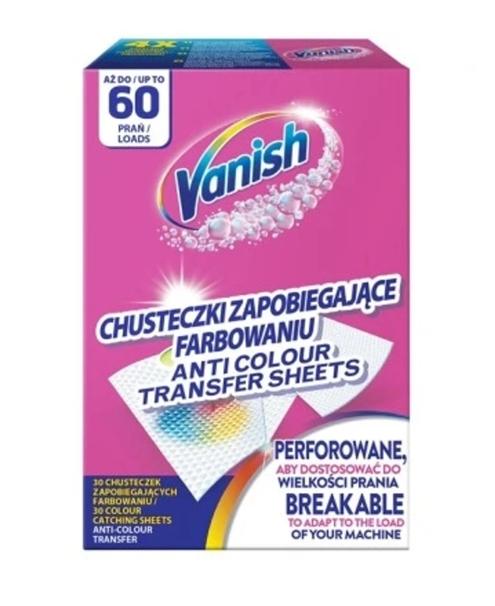 Vanish Servetėlės Nuo Dažymo 30 Vnt.