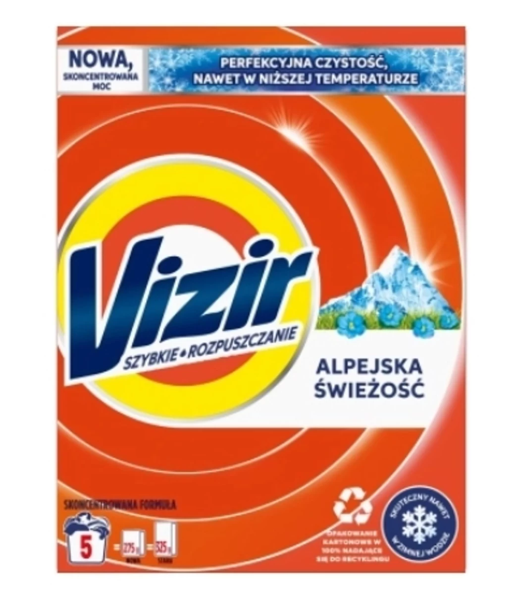 Vizir Alpine Fresh Skalbimo Milteliai, 275g.