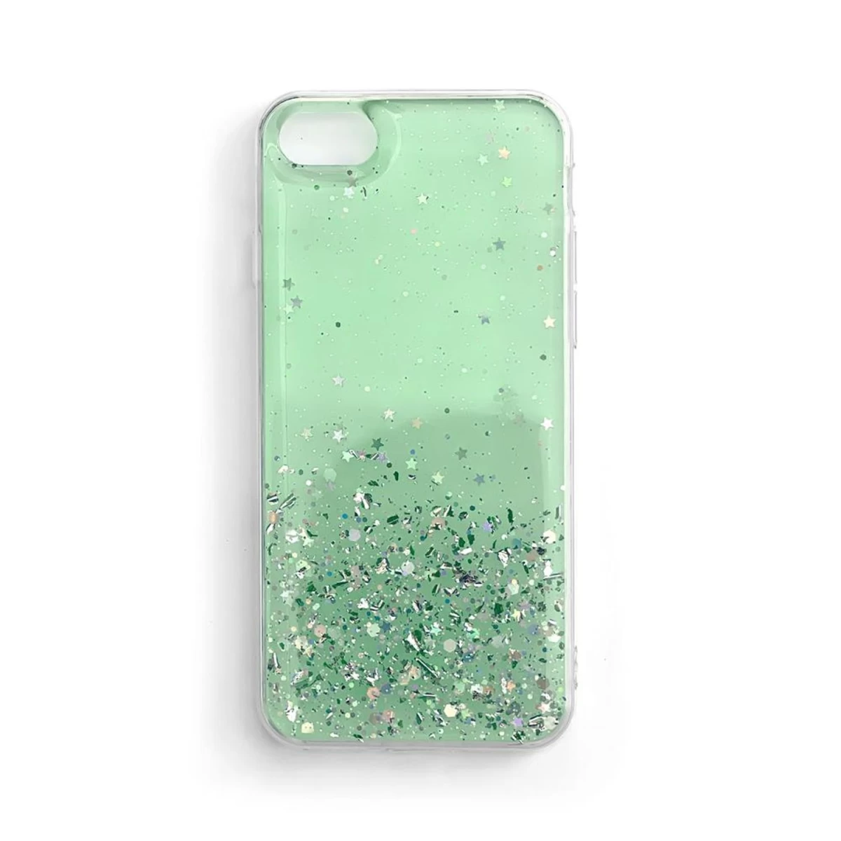 wozinsky Star Glitter Blizgus Dėklas samsung Galaxy A31, žalias
