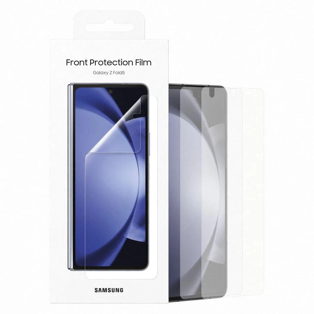 2x Apsauginė Plėvelė Priekiniam Ekranui samsung Galaxy Z Fold 5 Skaidri
