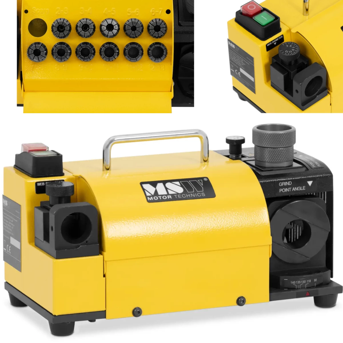 3-13 Mm Skersmens Grąžtų Galandinimo Staklės Su Cbn šlifavimo Disku, Elektrinis 150 W Galąstuvas 3-13 Mm Skersmens Grąžtų Galandinimo Staklės Su Cbn šlifavimo Disku, Elektrinis 150 W Galąstuvas