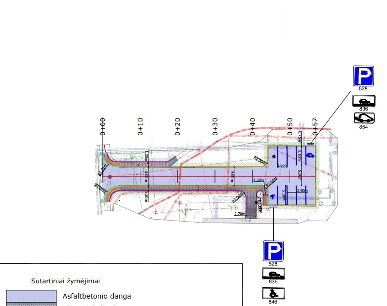 Kelių ir gatvių bei nuovažų projektavimas