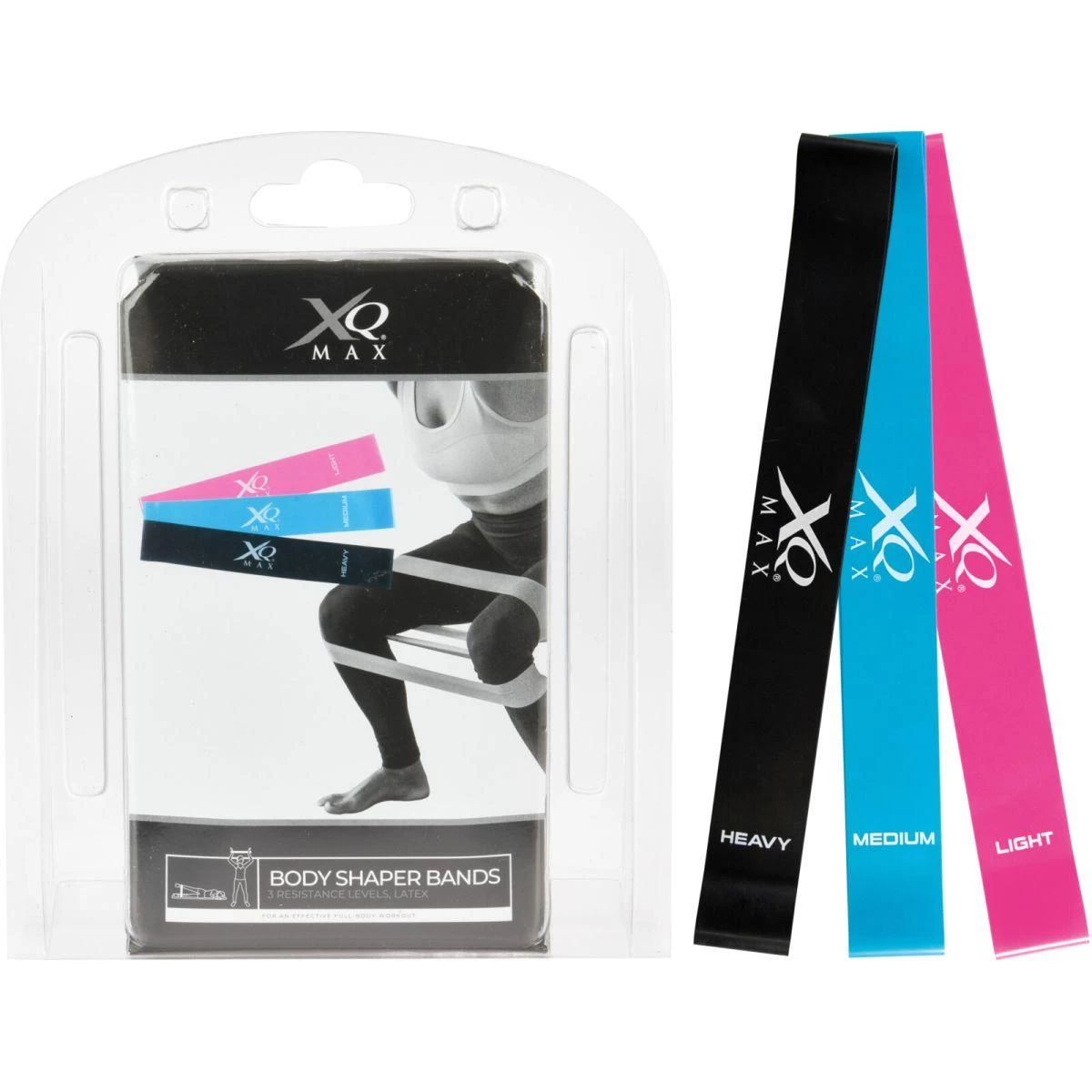 3 Xqmax Tempimo Juostų Pratimų Juostų Rinkinys