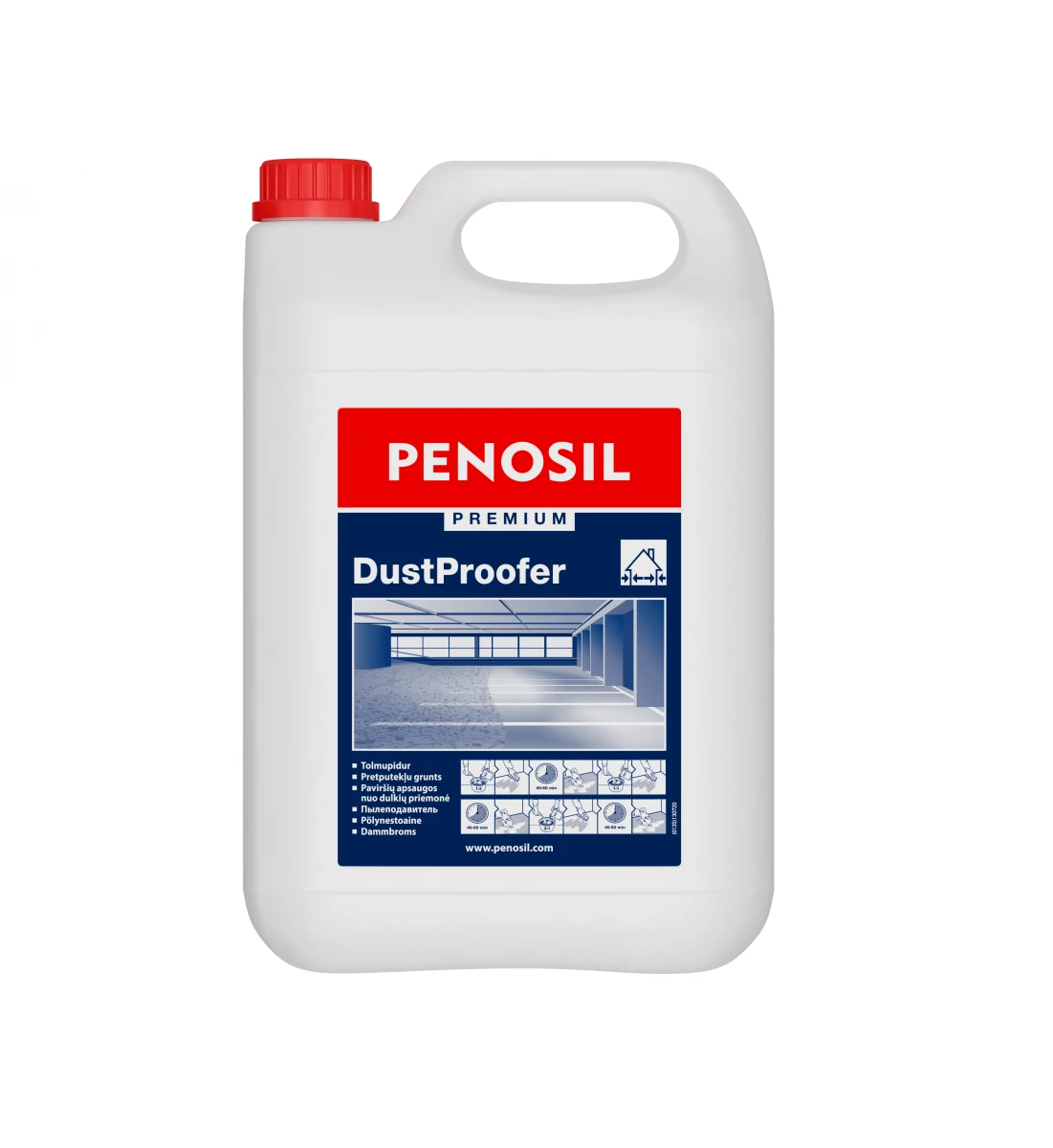Betoninių grindų apsauga nuo dulkių PENOSIL Premium DustProofer
