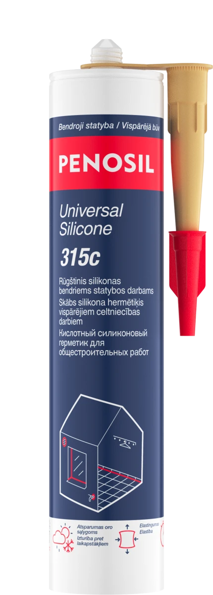 Universalus rūgštinis silikonas PENOSIL Universal Silicone 315/315c