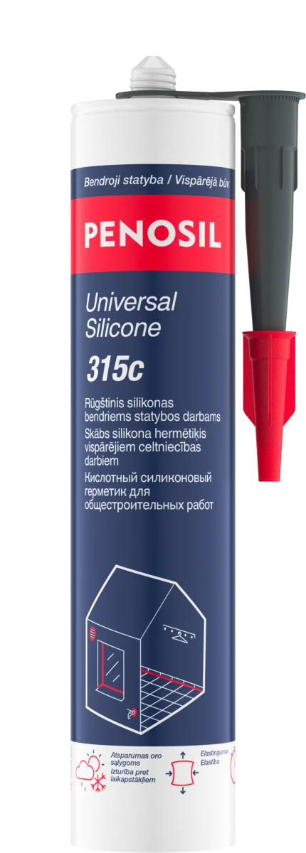 Universalus rūgštinis silikonas PENOSIL Universal Silicone 315/315c