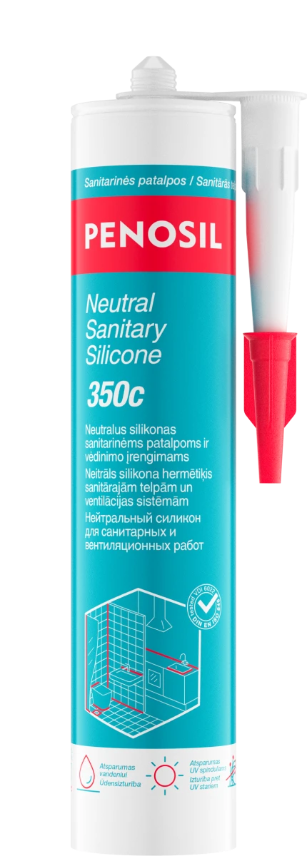 Neutralus silikonas PENOSIL Neutral Sanitary Silicone 350/350c