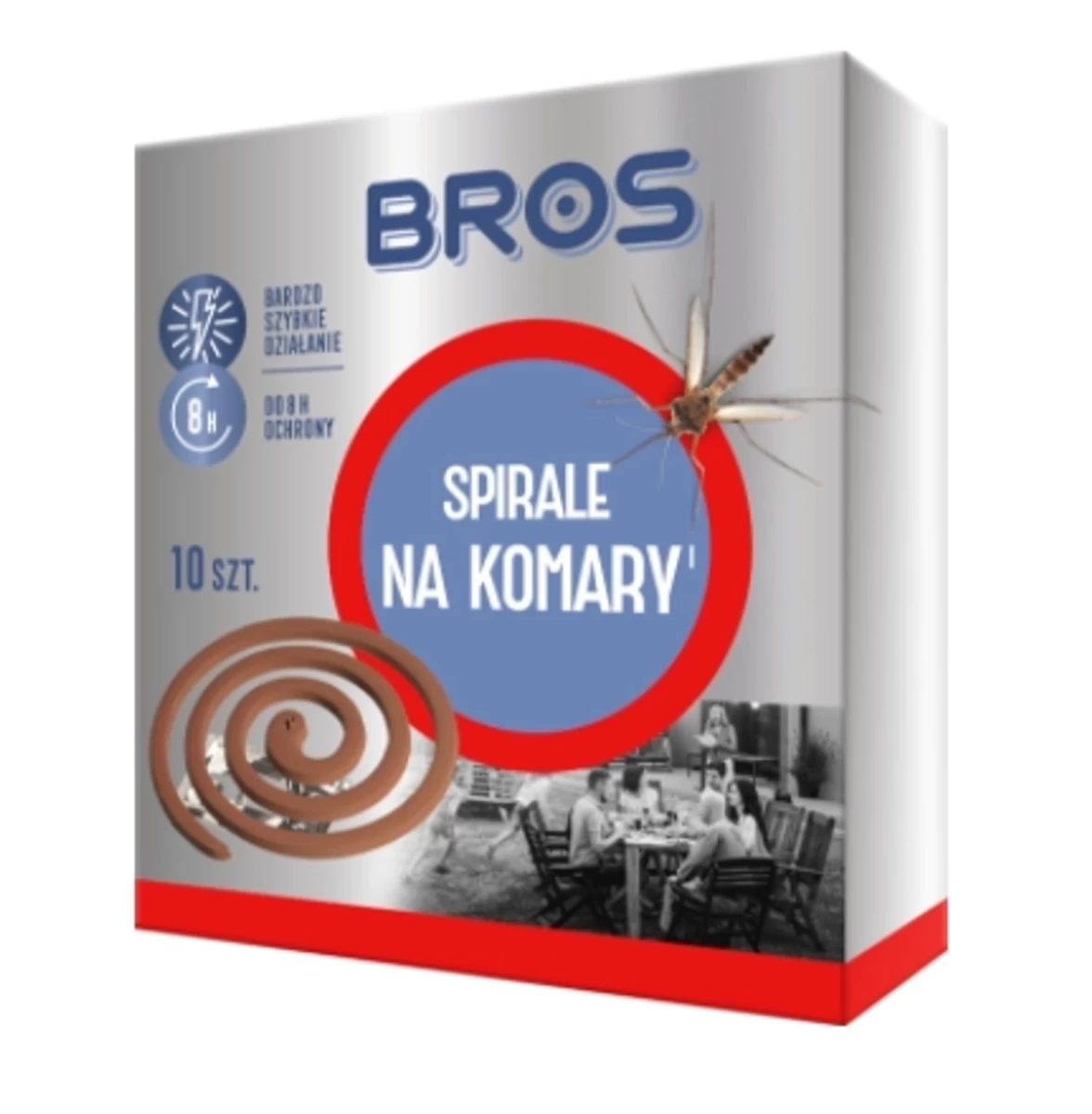 Bros, Spiralės Nuo Uodų, 10 Vnt.