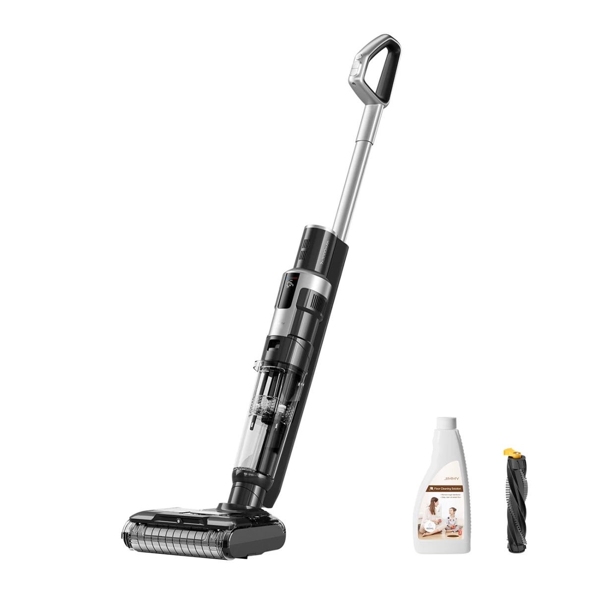 3in1 Akumuliatorinis Dulkių Siurblys, šluostė Ir šveitiklis Jimmy Hw9 300w - Juodai Sidabrinis 3in1 Akumuliatorinis Dulkių Siurblys, šluostė Ir šveitiklis Jimmy Hw9 300w - Juodai Sidabrinis