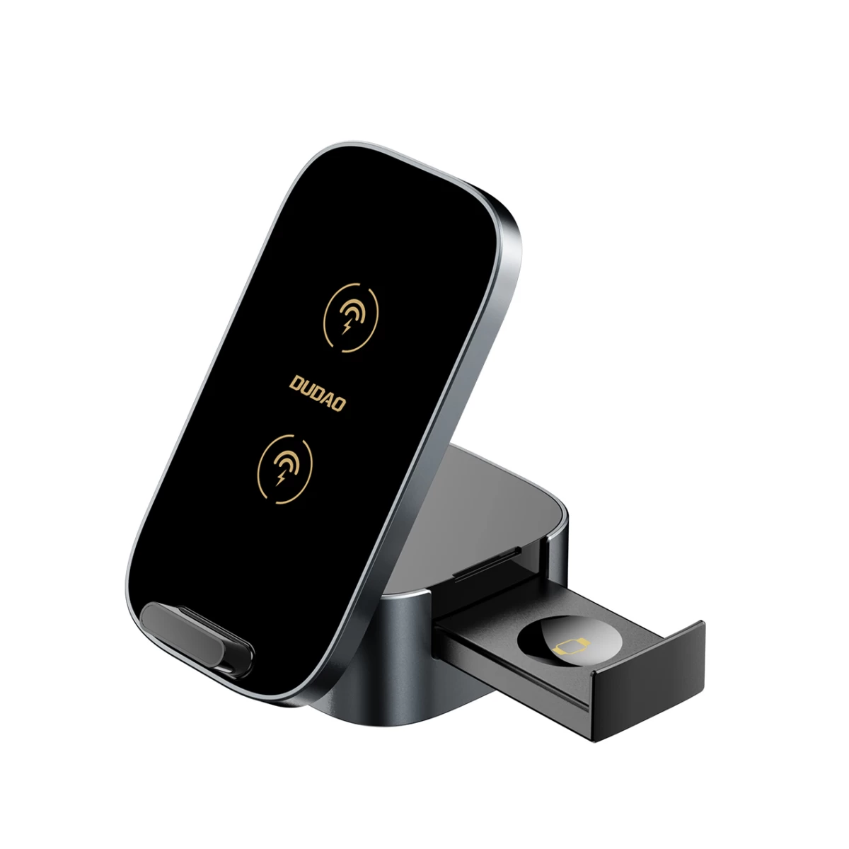 3in1 įkroviklis A11pro+ Indukcinis 15 W Telefono Išmaniųjų Laikrodžių Ausinėms - Juodas
