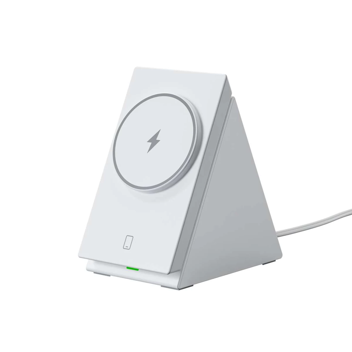 3in1 įkrovimo Stotelė, Indukcinis įkroviklis Choetech T600 15w, Baltas