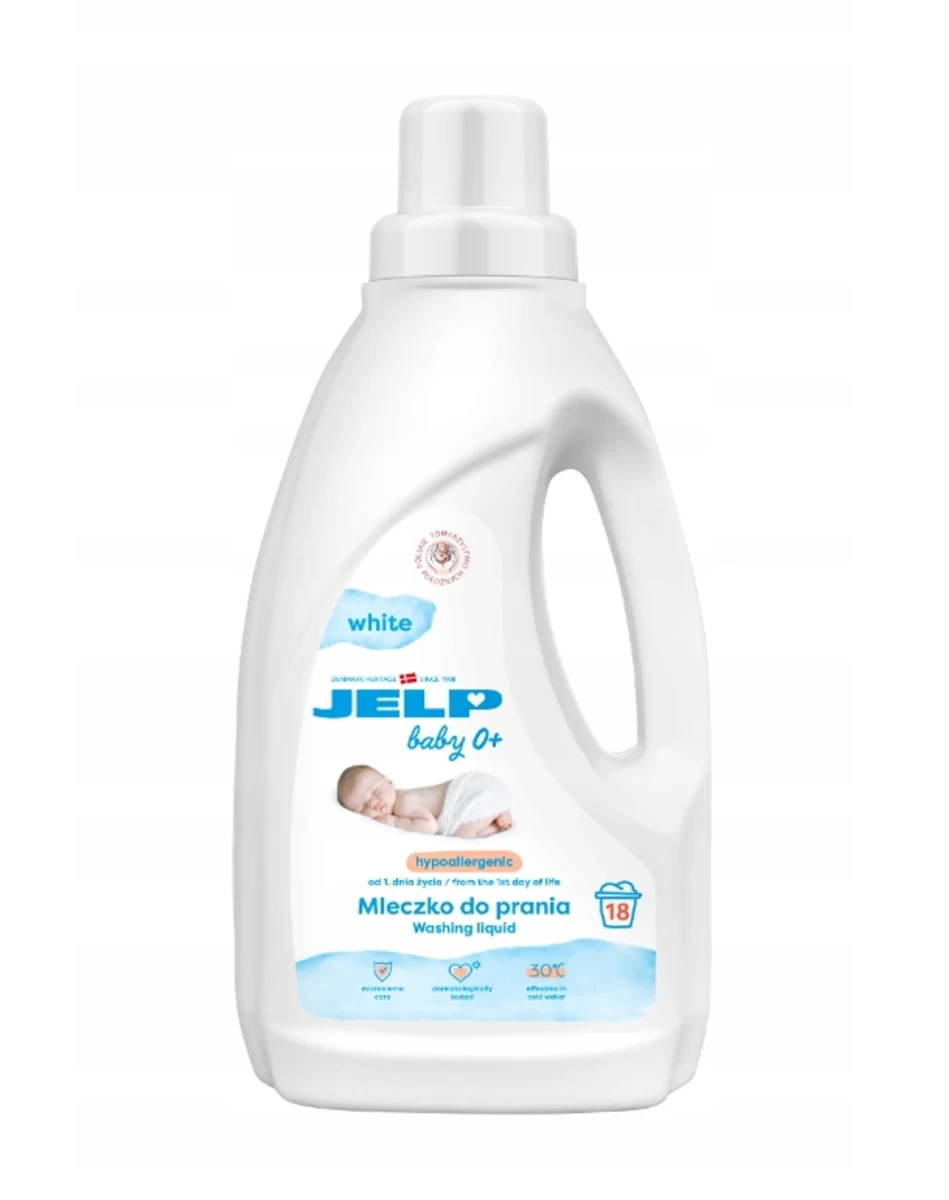 jelp Baby 0+ Skalbimo Pienas Baltiems Skalbiniams, 1,5 L