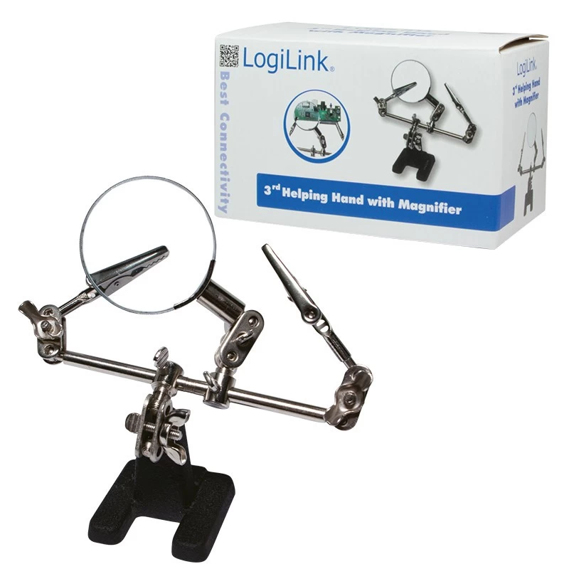 3rd helping hand with    magnifier