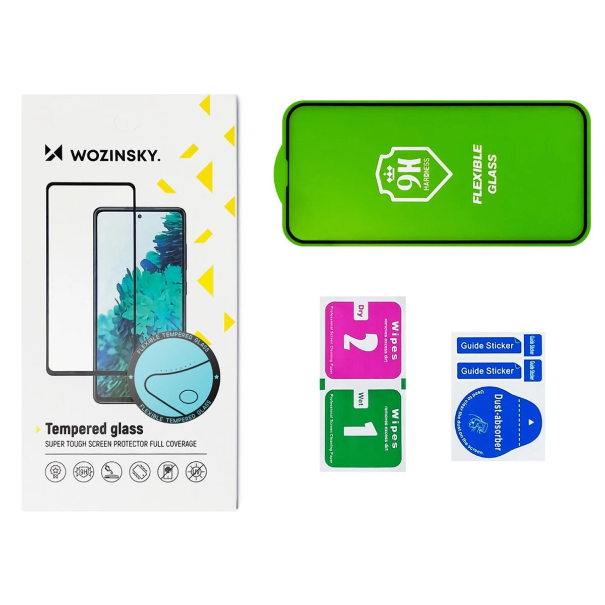 wozinsky Full Cover Flexi Nano Stiklo Plėvelė Su Rėmeliu iphone 14 Plus / 13 Pro Max Skaidrus wozinsky Full Cover Flexi Nano Stiklo Plėvelė Su Rėmeliu iphone 14 Plus / 13 Pro Max Skaidrus