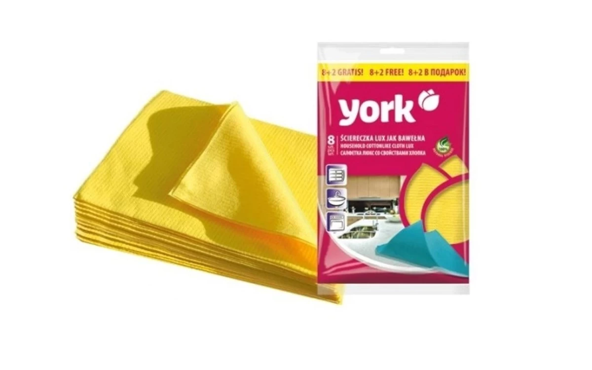 york, Medvilniniai Virtuvės Rankšluosčiai, 10 Vnt.