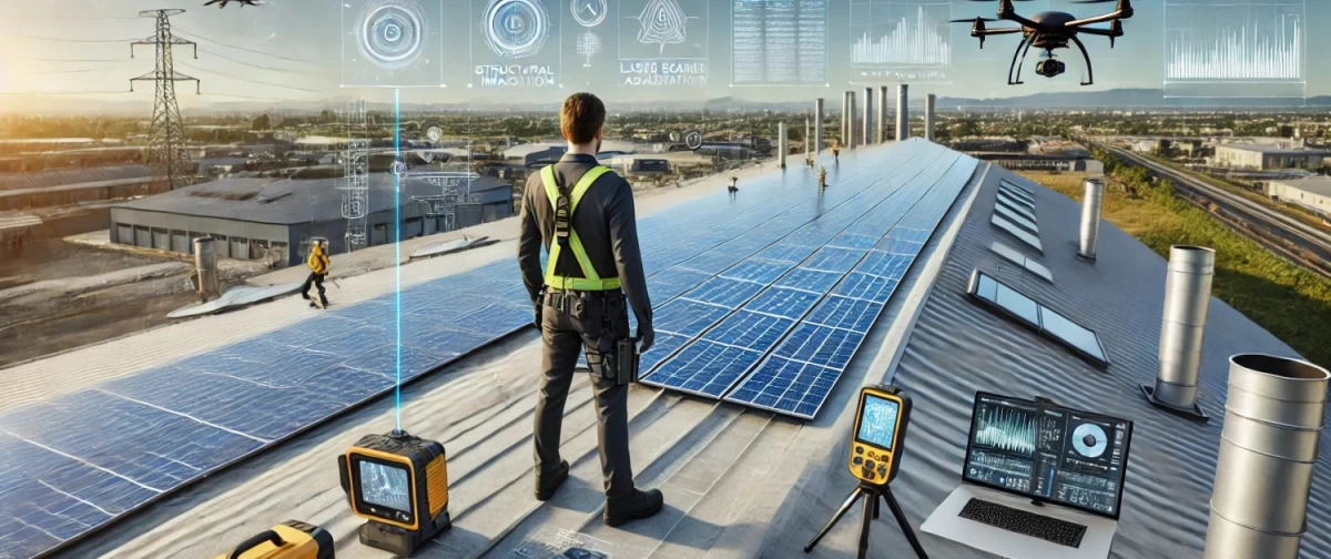 Stogo ekspertizė prieš saulės elektrinės montavimą
