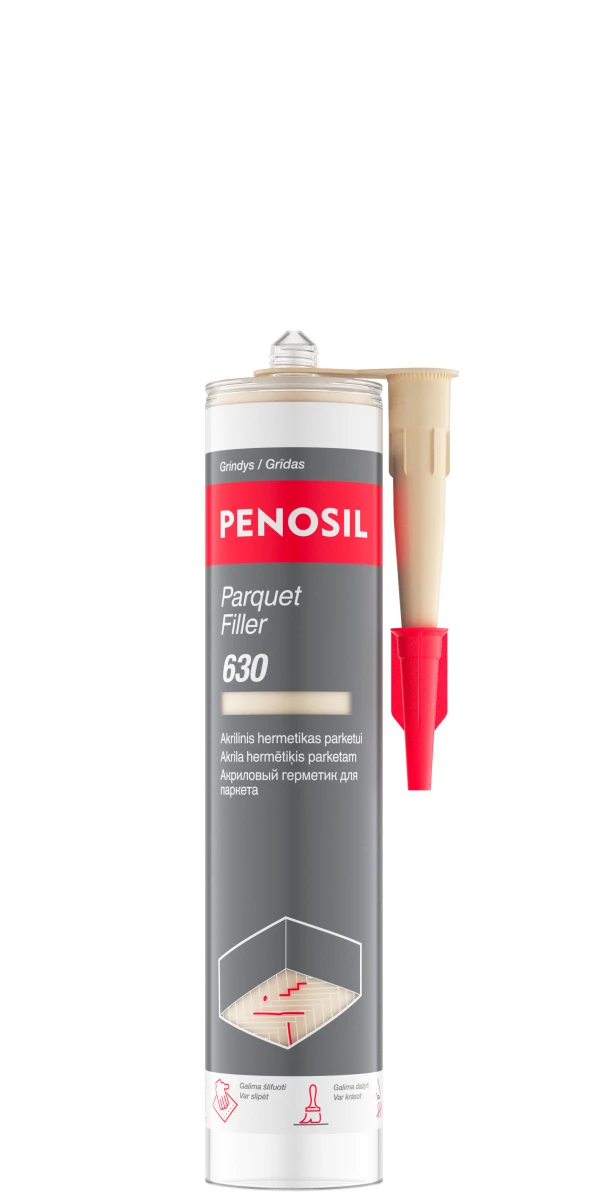 Akrilinis hermetikas parketui PENOSIL Parquet Filler 630