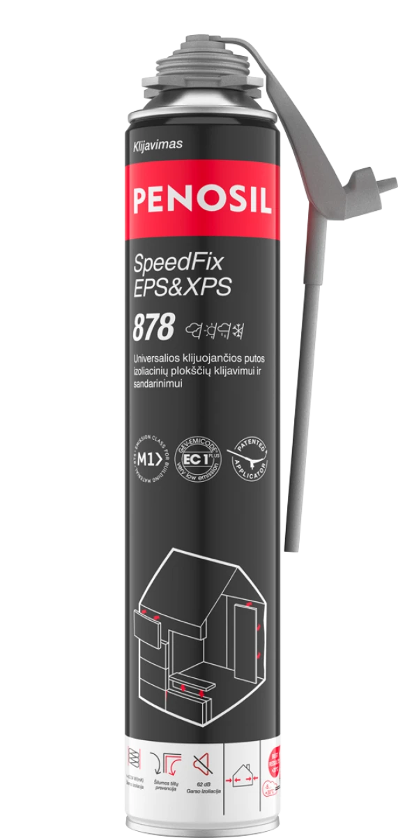 Klijuojančios putos PENOSIL SpeedFix EPS&amp;XPS 878