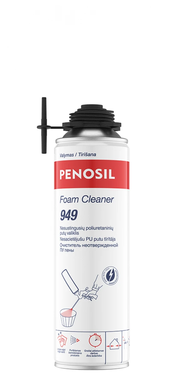 Nesustingusių putų valiklis PENOSIL Foam Cleaner 949