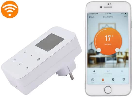 Išmanusis belaidis termoreguliatorius Smart Plug WiFi