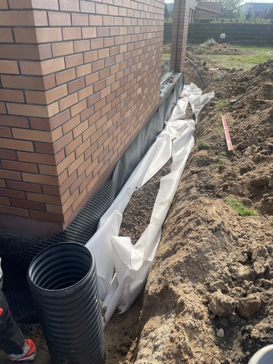 Drenažas, lietaus nuotekų nuvedimo sistemos