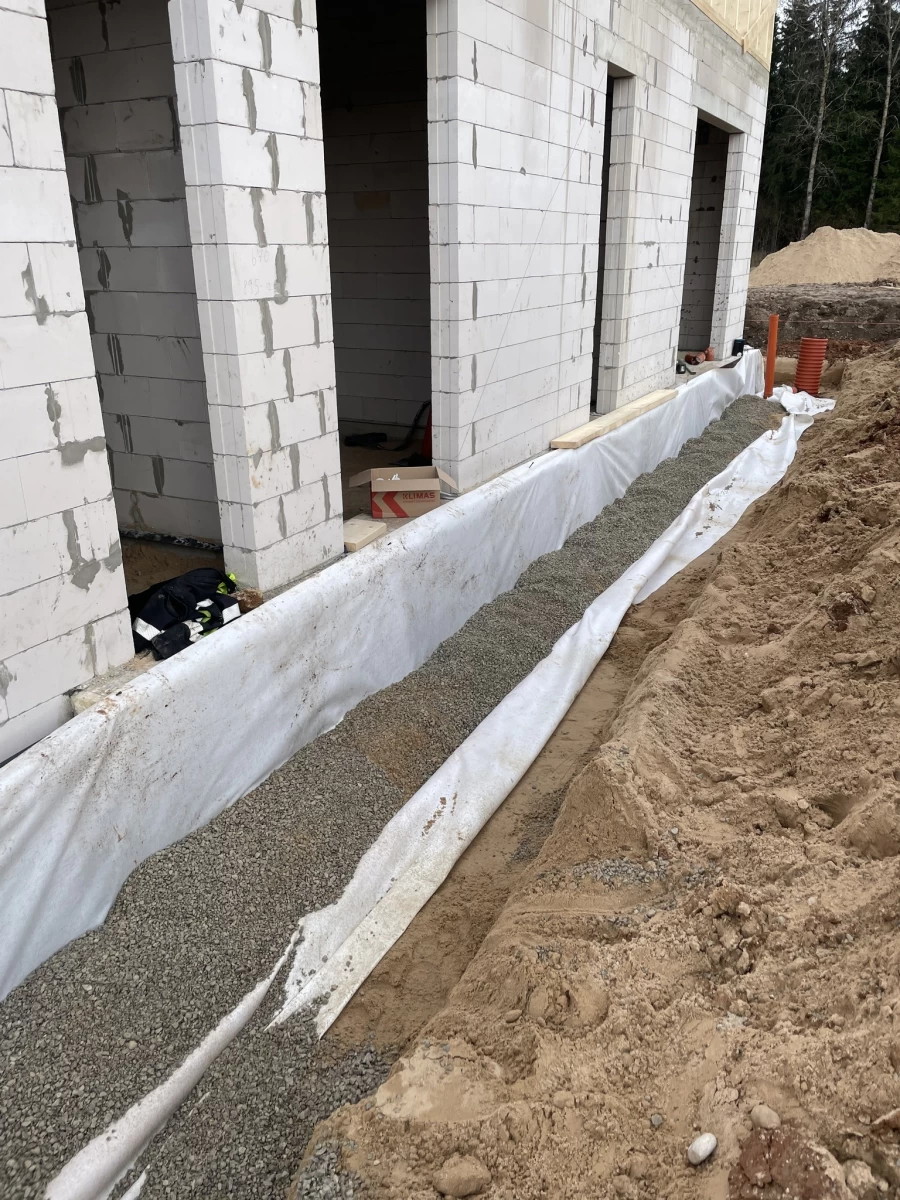 Drenažas, lietaus nuotekų nuvedimo sistemos