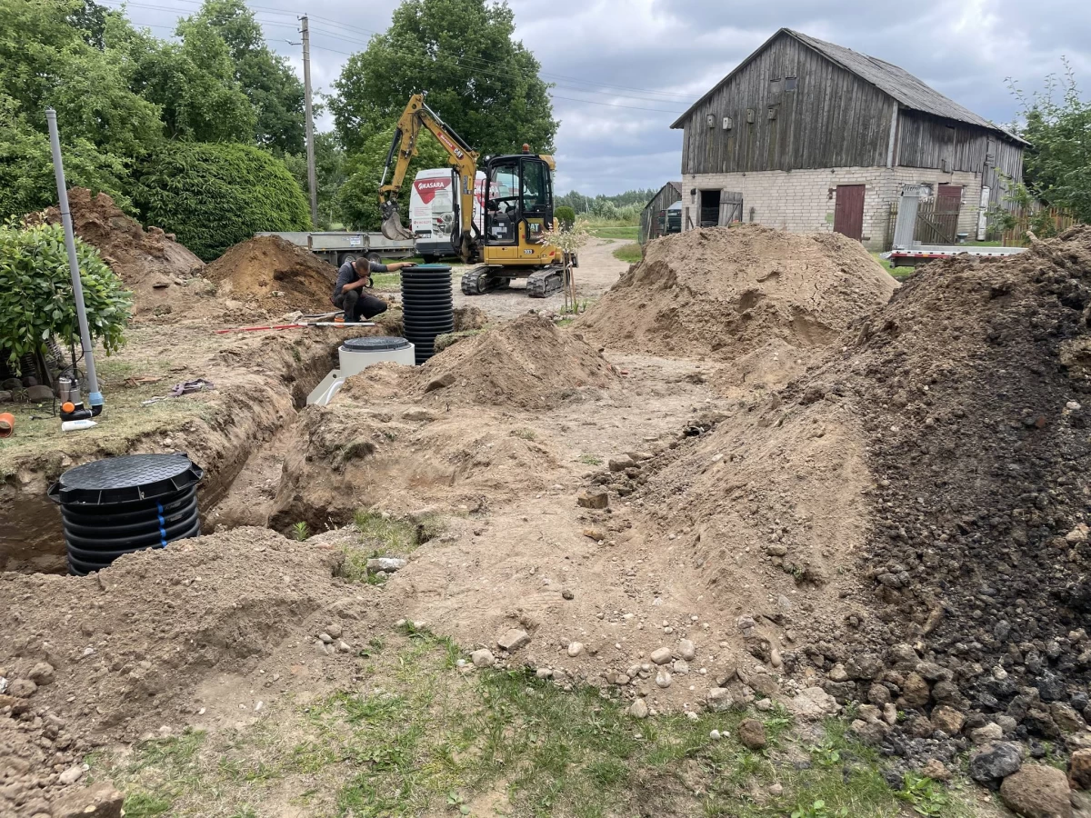 Nuotekų valymo įrenginių montavimas išsimokėtinai - be pabrangimo