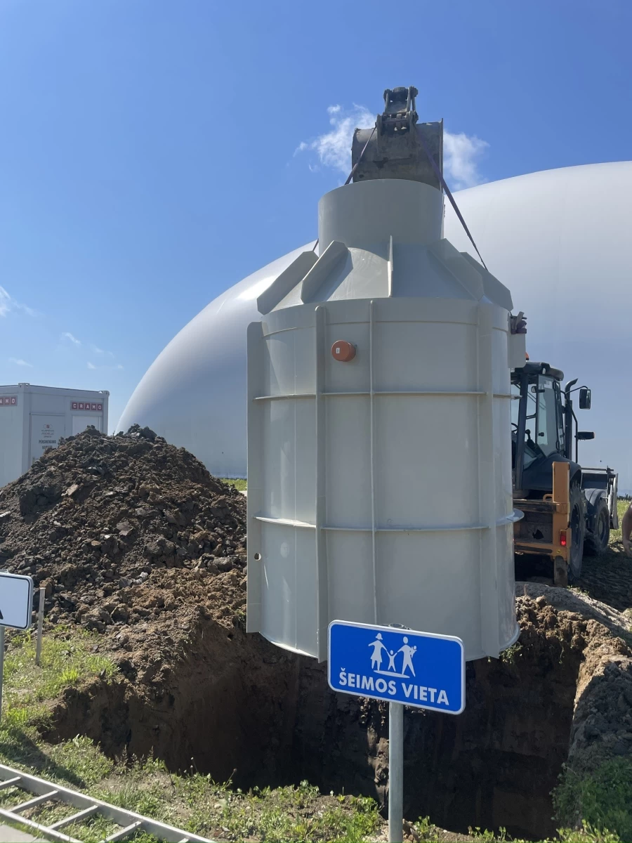 Nuotekų valymo įrenginių montavimas išsimokėtinai be pabrangimo