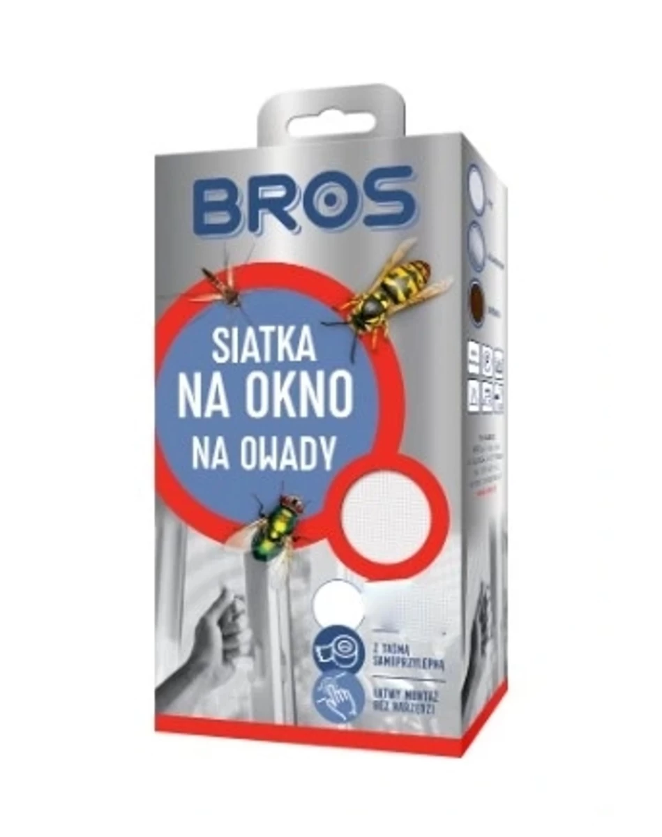bros Langų Tinklelis Nuo Vabzdžių Baltas 150x180
