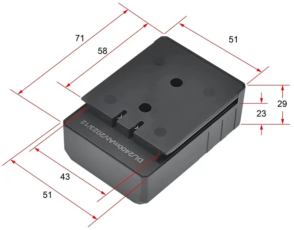 4D serijos savaime išsilyginančio lazerio baterija | YT-30415 2400Mah (YT-30416)