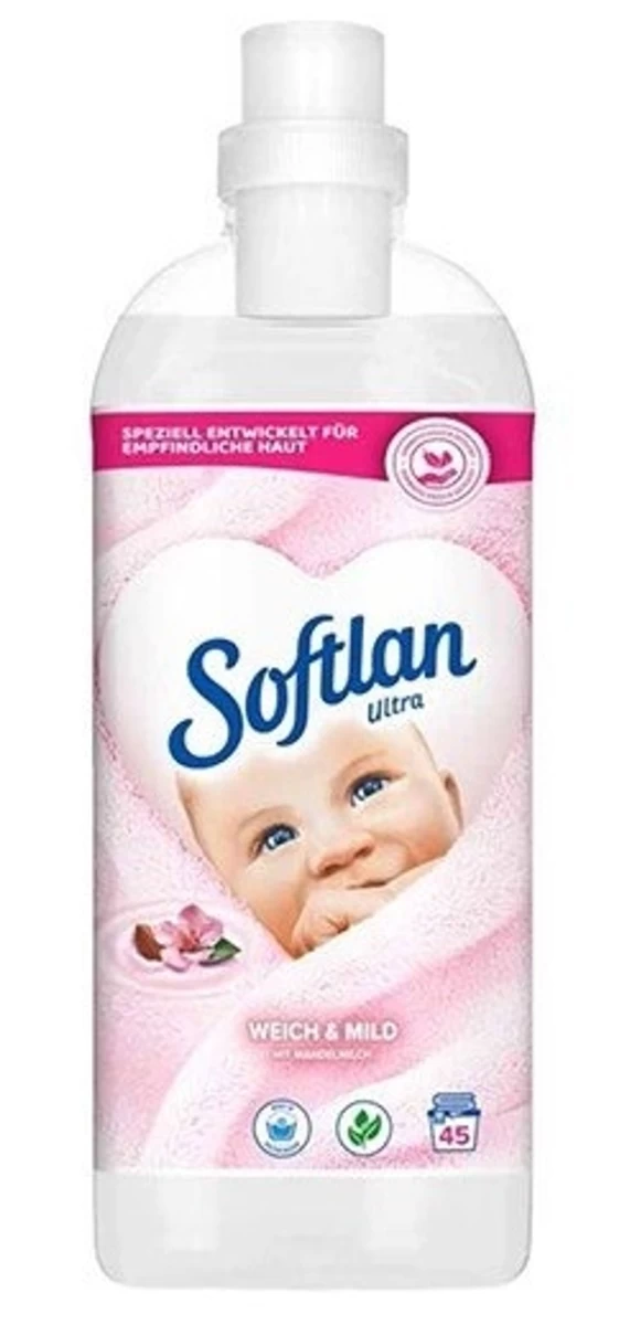 (de) Softlan, Weich&amp;amp;mild Sensitive, Minkštikliai, 1l (vokietijos Produktas)